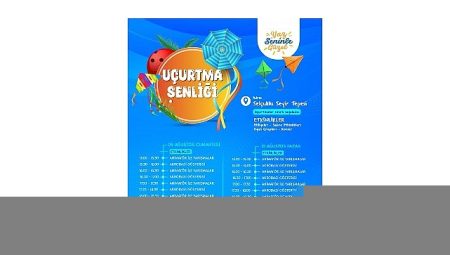 Selçuklu Seyir Tepesi hafta sonu uçurtma şenliğine ev sahipliği yapacak