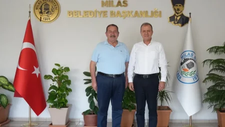 TBB Başkan Vekili Vahap Seçer’den Fevzi Topuz’a ziyaret