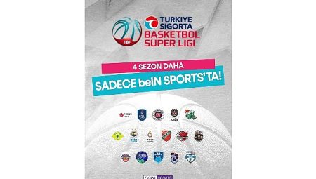 Türkiye Sigorta Basketbol Süper Ligi 4 Sezon Daha Sadece beIN SPORTS’ta!