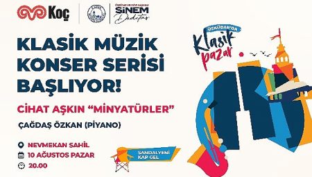 Üsküdar’da ”Klasik Pazar” serisi yeniden başlıyor