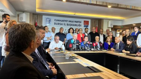 CHP Bursa'dan hukuk dışı müdahalelere tepki!