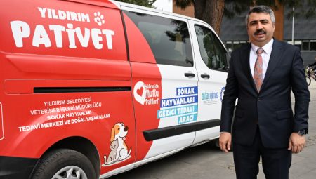 Yıldırım’da patili canlara mobil hizmet