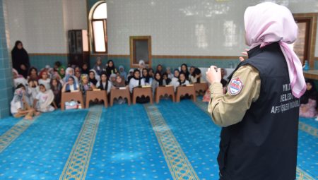 Bursa Yıldırım'da çocuklara afete hazırlık eğitimi