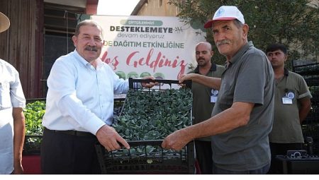 Yüzde 50 Hibeli Kışlık Sebze Fidesi Desteği Üreticilerle Buluştu