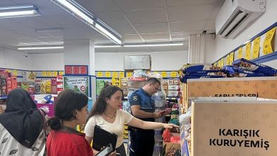 Zabıta’dan marketlerde denetim