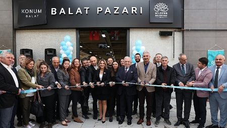 Nilüfer’in modern pazar alanı Balat’ta hizmete açıldı