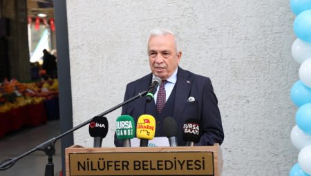 Nilüfer’in modern pazar alanı Balat’ta hizmete açıldı