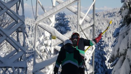 Beyaza cennet Uludağ'da enerji mesaisi