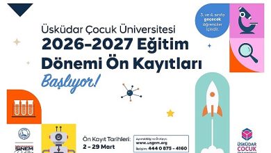Üsküdar Çocuk Üniversitesi’nde 2026–2027 Eğitim Dönemi Ön Kayıtları Başlıyor